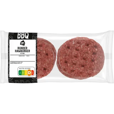 AH BBQ runder hamburger