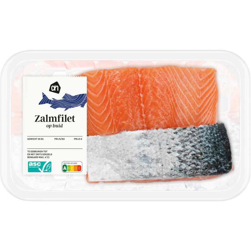 AH Zalmfilet op huid