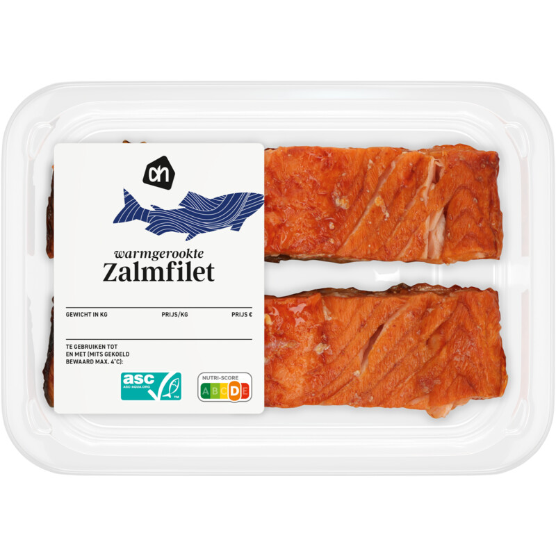 AH Warmgerookte zalmfilet