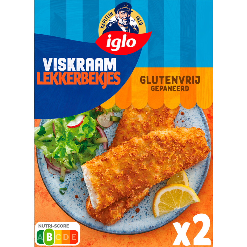 Iglo Viskraam lekkerbekjes glutenvrij