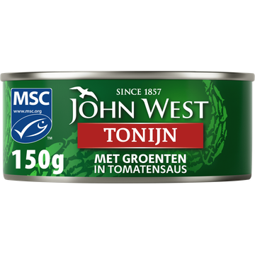 John West Tonijnstukken met groente