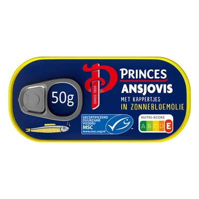 Princes Ansjovisfilets met kappertjes