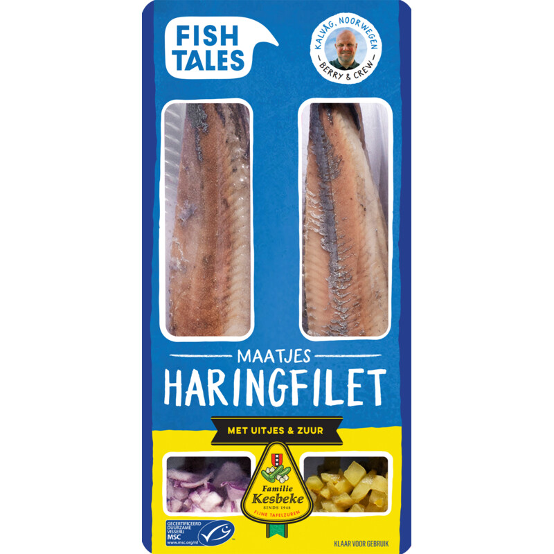 Fish Tales Maatjes haringfilet met kesbeke zuur