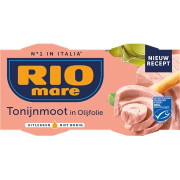 Rio Mare Tonijnmoot in olijfolie 2-pack
