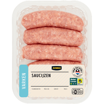 Jumbo Varken Saucijs 5 Stuks