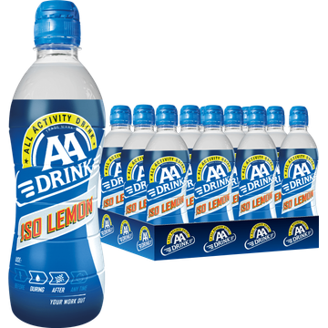AA-Drink Iso Lemon 0.5 liter fles