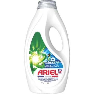 Ariel Vloeibaar Wasmiddel +Actief, 20 Wasbeurten