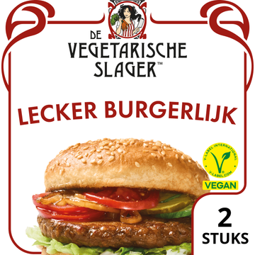 Vegetarische Slager Vegan lecker burgerlijk