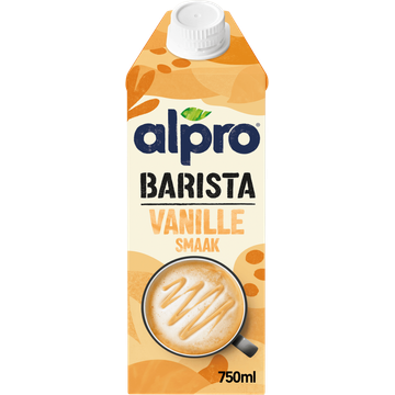 Alpro Barista vanille smaak