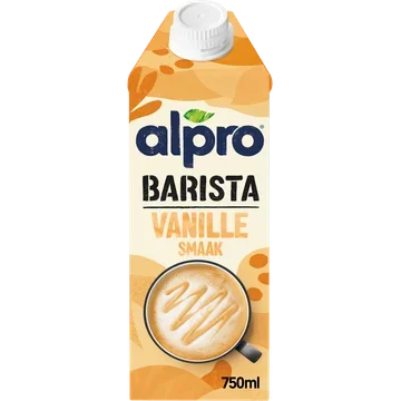 Alpro Barista vanille smaak