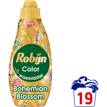 Robijn Klein & Krachtig Collections Vloeibaar Wasmiddel Color Bohemian Blossom 19 wasbeurten