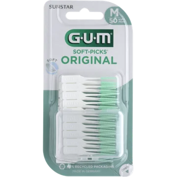GUM Soft-Picks Original Regulier 50 Stuks