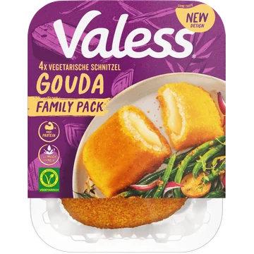Valess Vegetarische gouda family pack