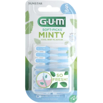 GUM Soft-Picks Comfort Flex Cool Mint S 40 Stuks