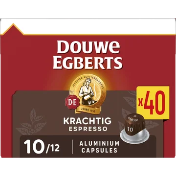Douwe Egberts Espresso 10 krachtig 40 capsules