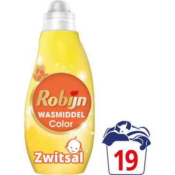 Robijn Klein & Krachtig Collections Vloeibaar Wasmiddel Color Zwitsal 19 wasbeurten