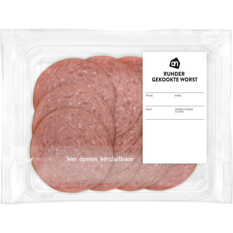 AH Runder gekookte worst