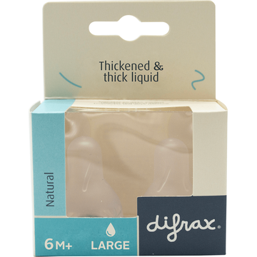 Difrax Flessenspeen Kers Large 2 Stuks