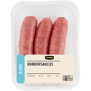 Jumbo Rundersaucijs 3 Stuks
