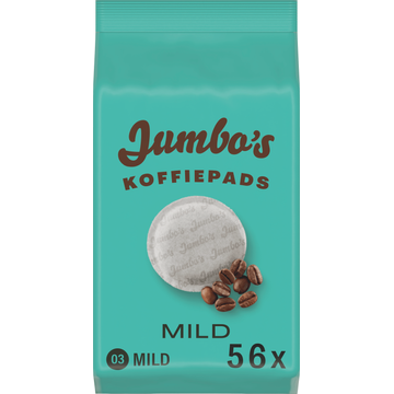 Jumbo's Koffiepads Mild 56 Stuks