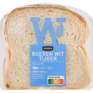 Jumbo - Boeren Tijgerbrood Wit - Half