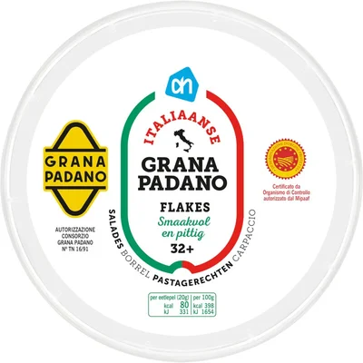 AH Italiaanse grana padano 32+ flakes