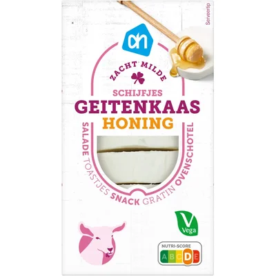 AH Geitenkaas honing schijfjes