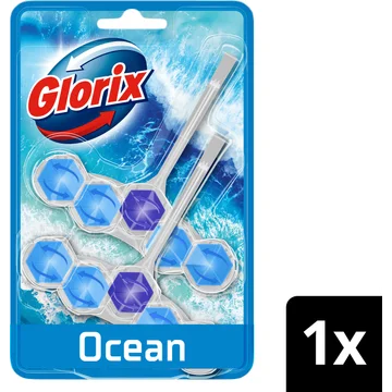 Glorix Power Clean Toiletblok Ocean 2 stuks