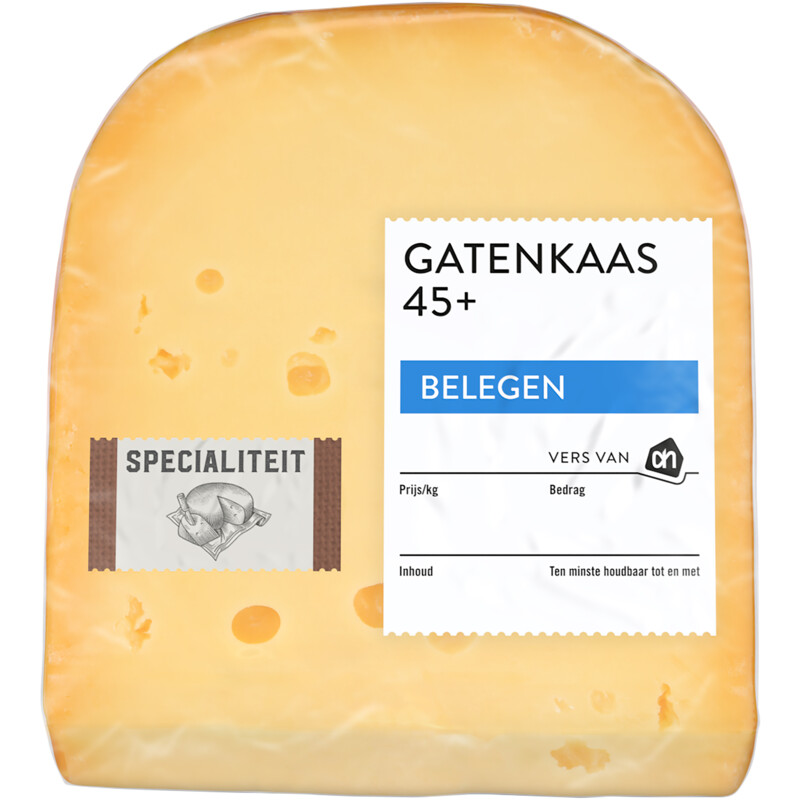 AH Gatenkaas belegen 45+ stuk