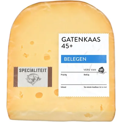 AH Gatenkaas belegen 45+ stuk