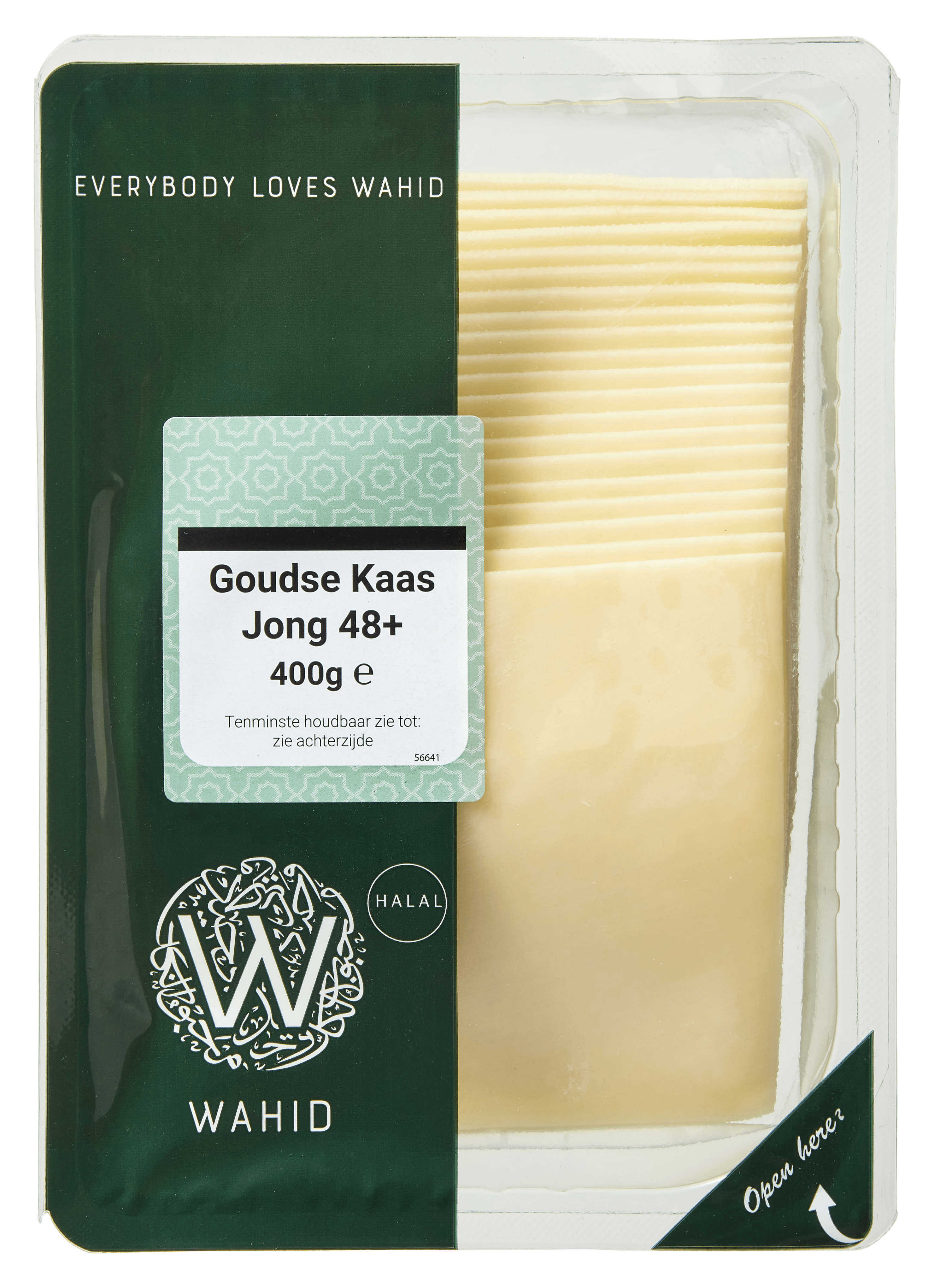 Wahid Goudse kaas jong 48+ plakken