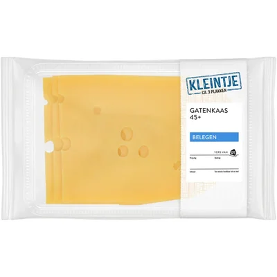 AH Kleintje gatenkaas belegen 45+ plakken