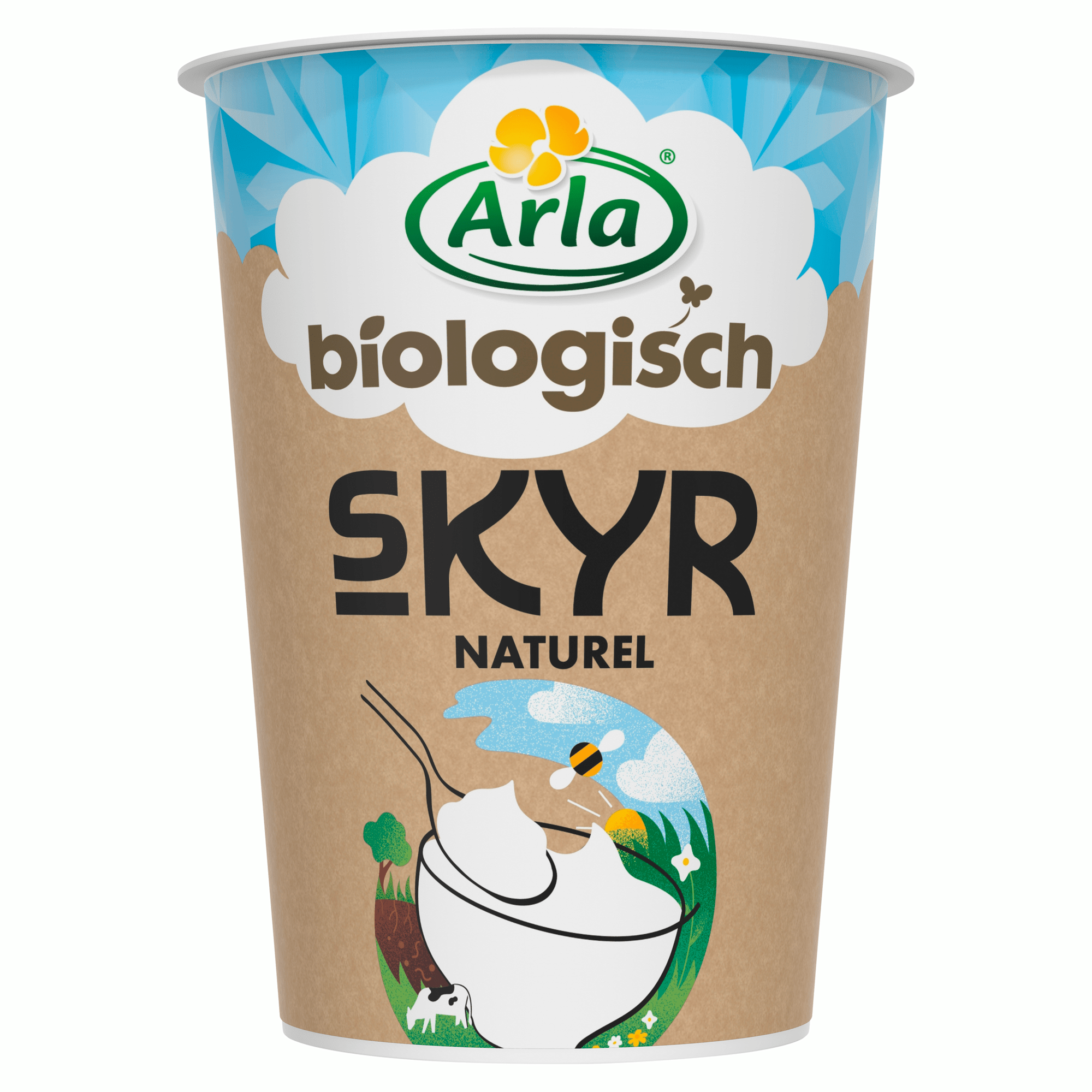 Arla Biologisch skyr naturel yoghurt