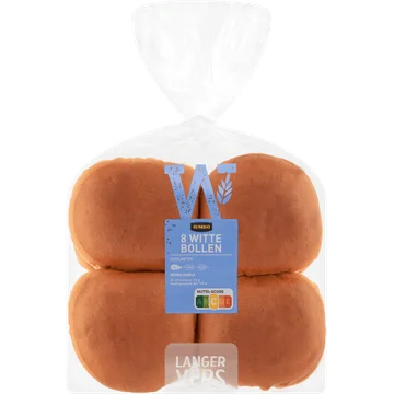 Jumbo - Witte Bollen - 8 Stuks