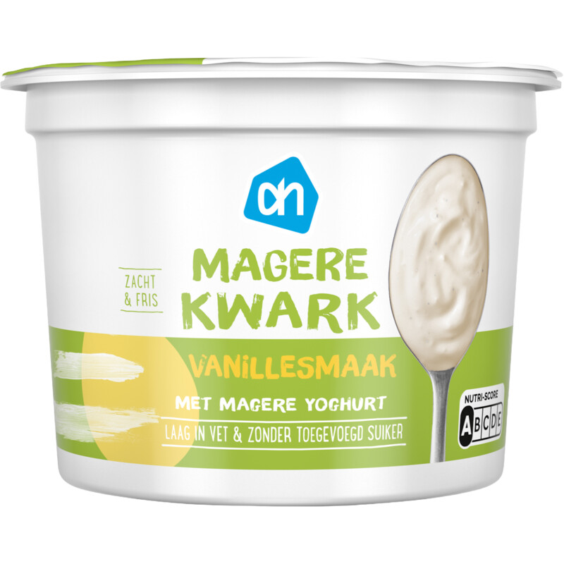 AH Magere kwark met magere yoghurt vanille