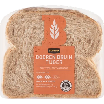Jumbo - Boeren Tijgerbrood Bruin - Half