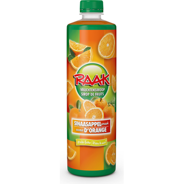 RAAK Vruchtensiroop Sinaasappel 0,75 L