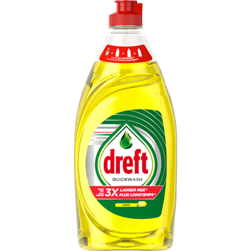 Dreft Quickwash Citroen Vloeibaar Afwasmiddel 520ml
