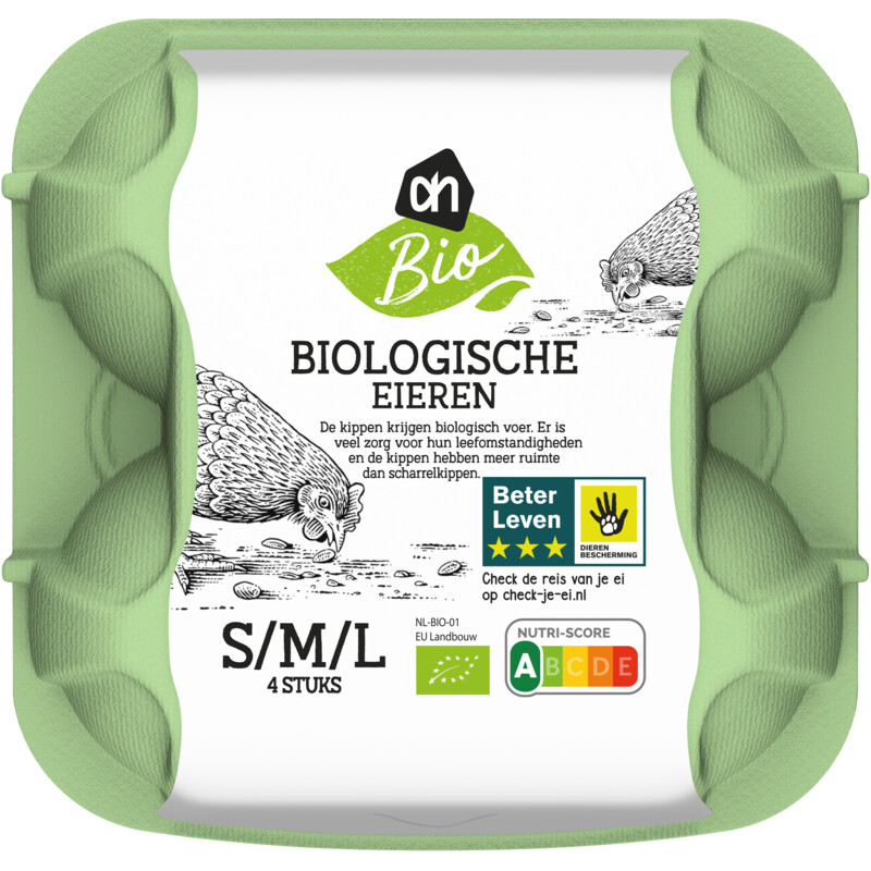 AH Biologisch Eieren S M L