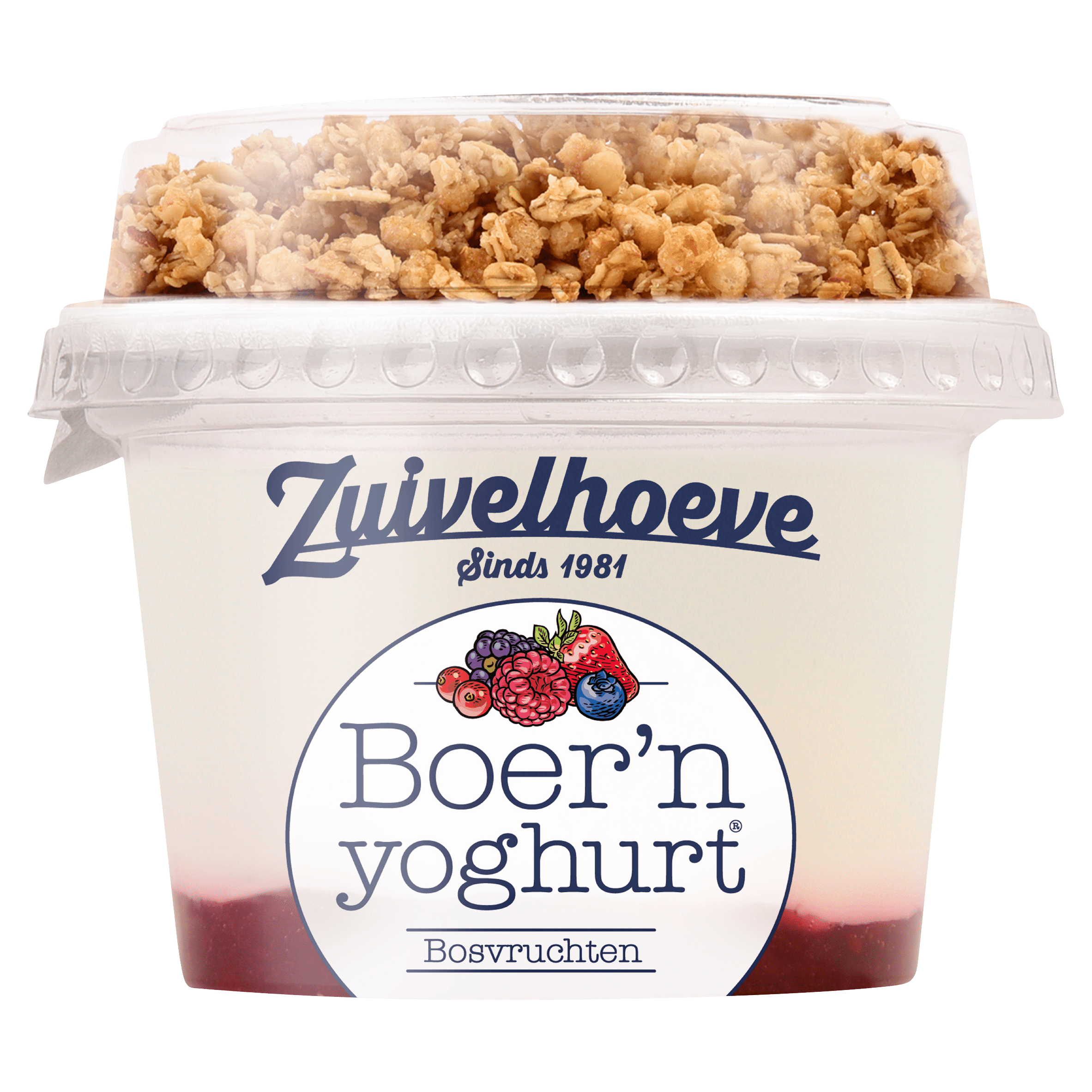 Zuivelhoeve Boer'n muesli bosvruchten