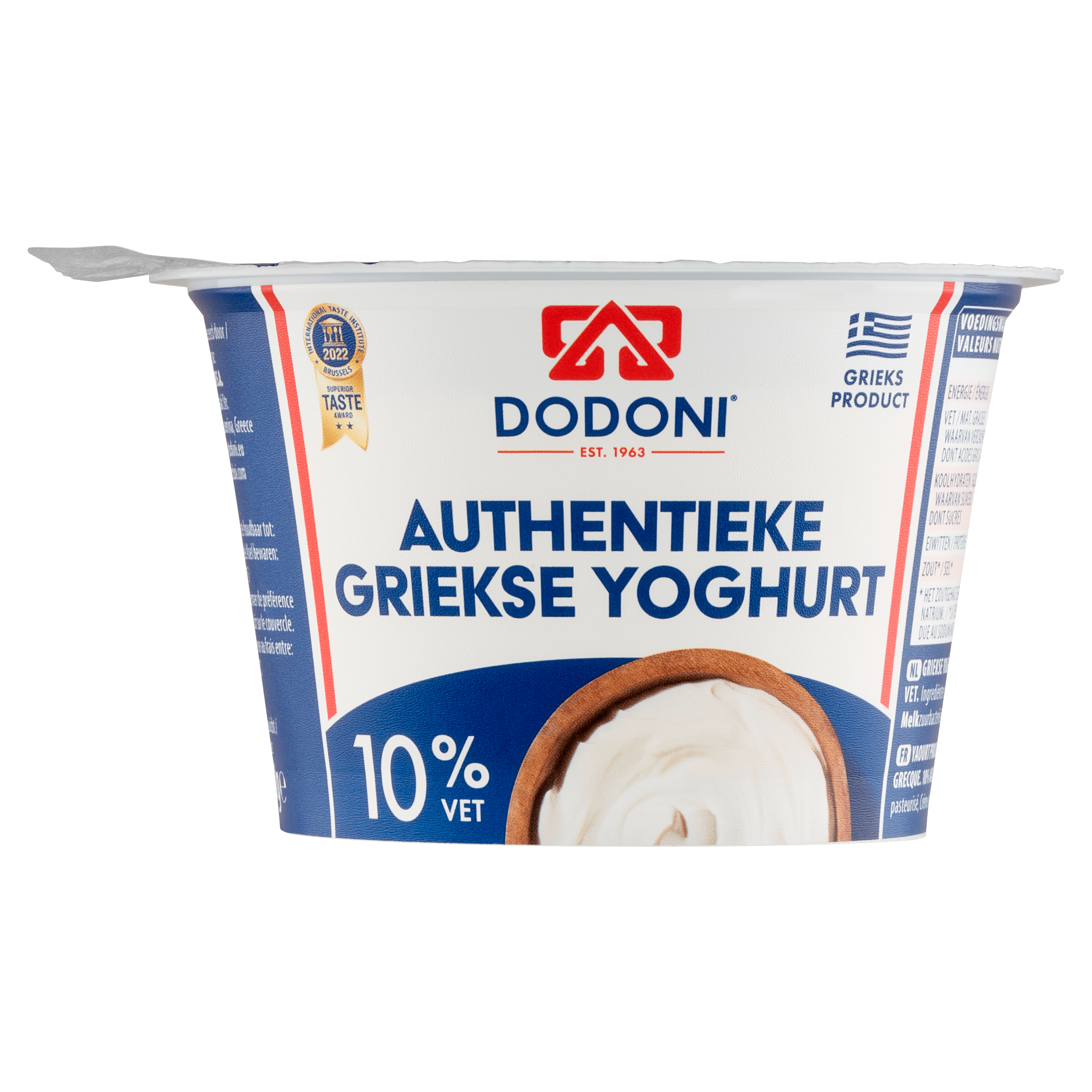 Dodoni Griekse yoghurt 0% vet