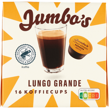 Jumbo's Lungo Grande Dolce Gusto Compatible Koffiecups 16 Stuks