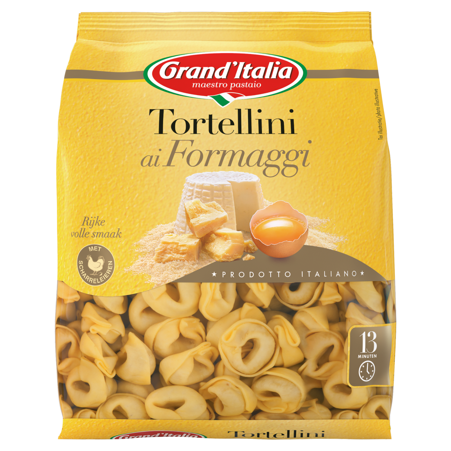 Grand'Italia Tortellini ai Formaggi Pasta 440 g