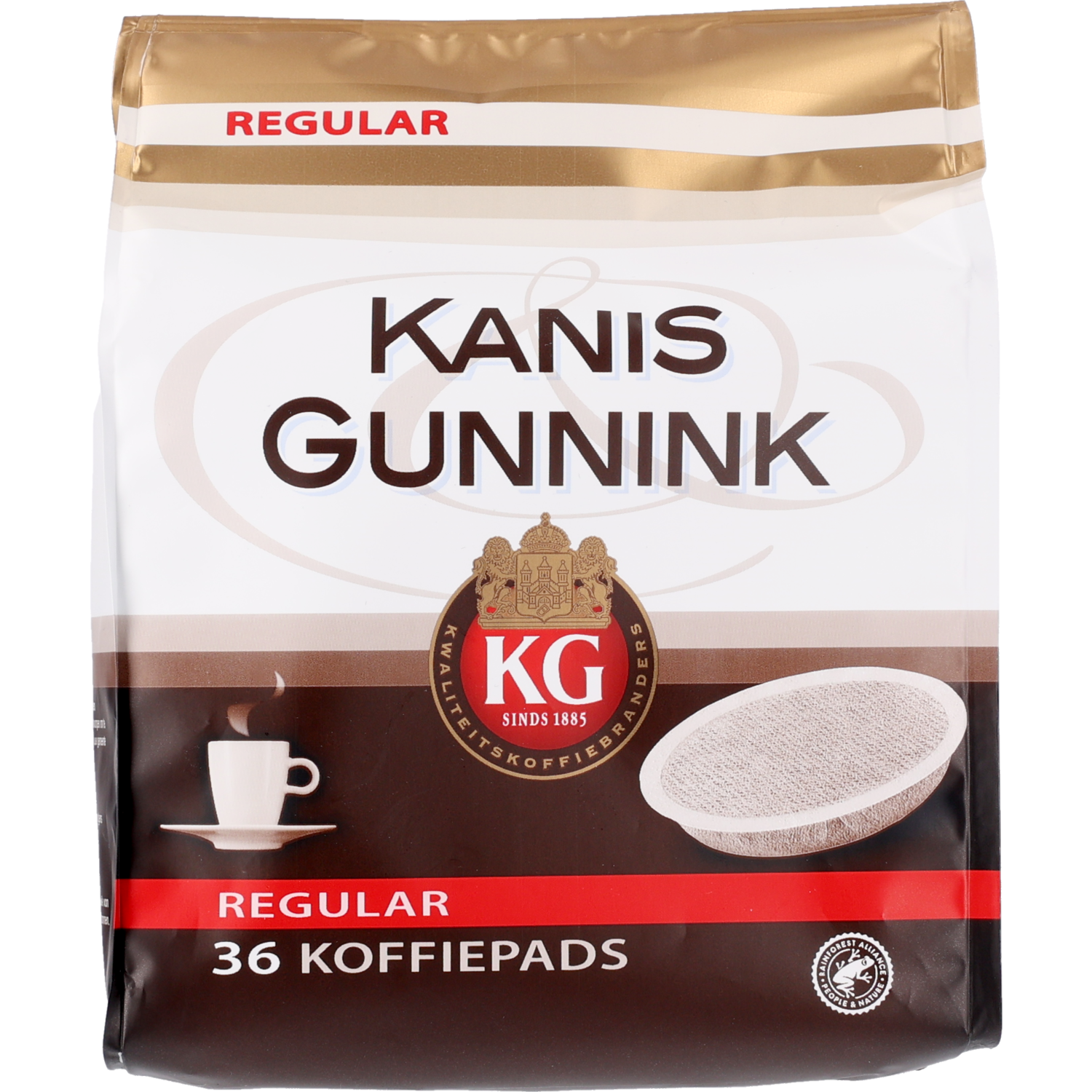 Kanis & Gunnink Regular Koffiepads 36 stuks