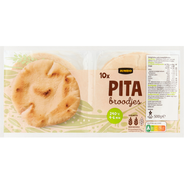 Jumbo - Pita Broodjes - 10 Stuks