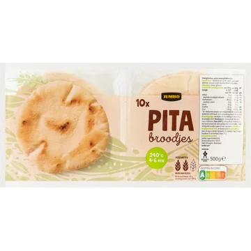 Jumbo - Pita Broodjes - 10 Stuks