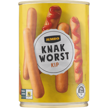 Jumbo Knakworst Kip 10 Stuks