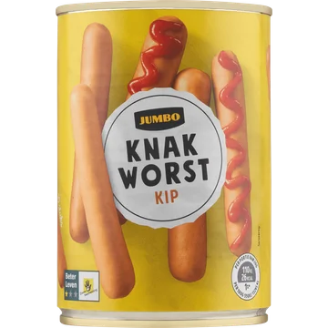 Jumbo Knakworst Kip 10 Stuks