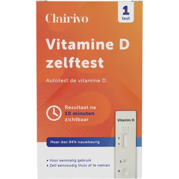 Clairivo Zelftest Vitamine D 1 Stuk