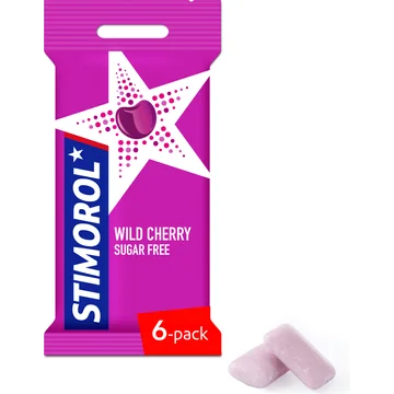 Stimorol Wild Cherry Flavour Sugar Free 6 x 14 g